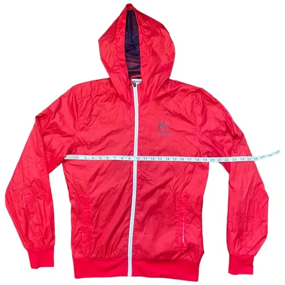 Red Reebok Wind Breaker (S) - Picture 5 of 7